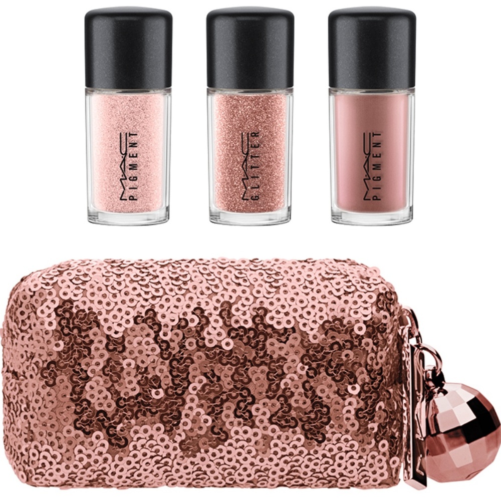 MAC Snow Ball Holiday Pigment & Glitter *LE* PINK